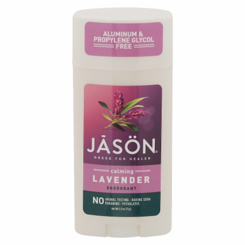 Jason Calming Lavender Natural Deodorant Stick Perspective: front