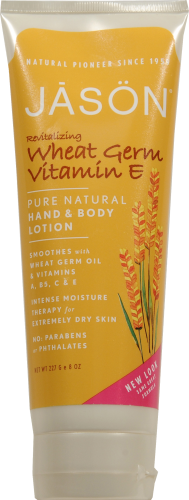 Jason Wheat Germ Vitamin B Hand & Body Lotion Perspective: front