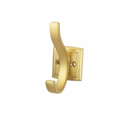 Hickory Hardware H078774BGB 0.75 in. Center to Center Dover Collection Hook, Brushed Golden B Perspective: front