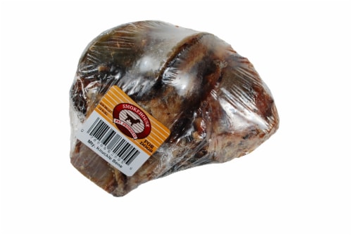 Smokehouse Pet Products Meaty Knuckle Bone Dog Treat Perspective: front