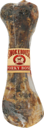 Smokehouse Porky Dog Bone Perspective: front