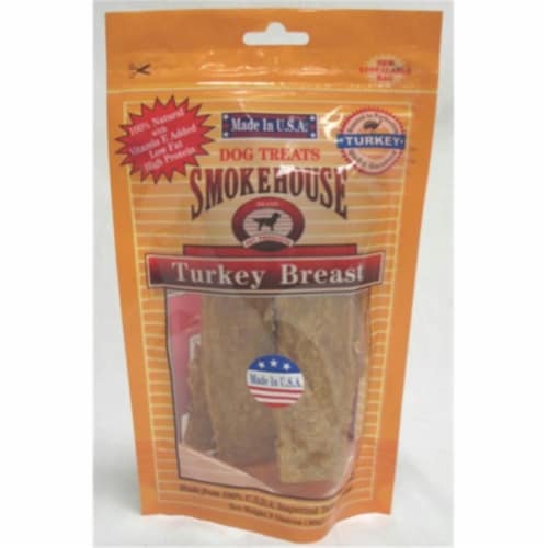 Smokehouse Brand Dg Treat - Usa Made Turkey Breast 3 Ounce - 84324 Perspective: front