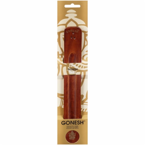 Gonesh® Brown Incense Holder Perspective: front