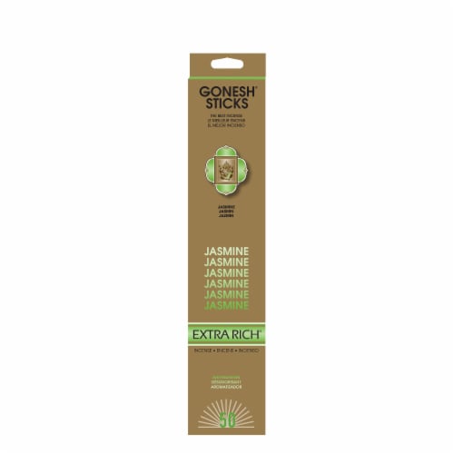 Gonesh® Jasmine Incense Sticks Perspective: front