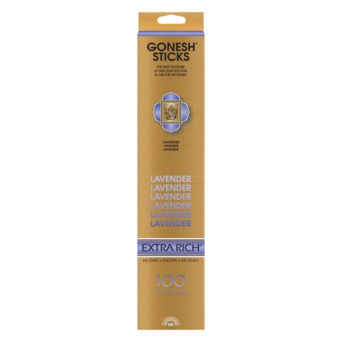Gonesh® Lavender Incense Sticks Perspective: front
