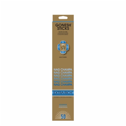 Gonesh® Nag Champa Incense Sticks Perspective: front
