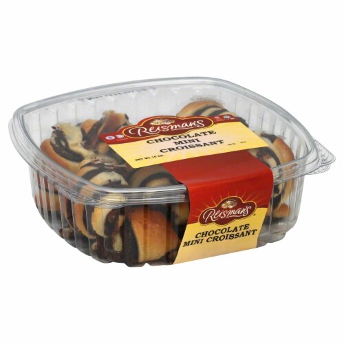 Reisman's Chocolate Mini Croissants Perspective: front