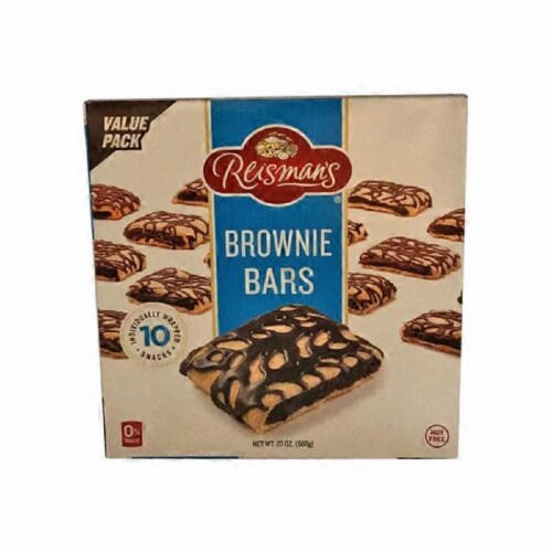 Reisman Brownie Bars 10 Count Perspective: front