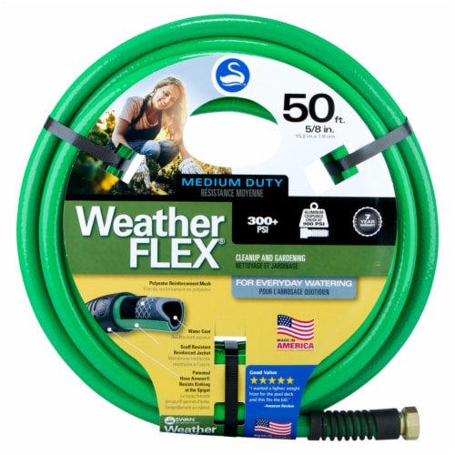 Swan Medium Duty Garden Hose - Green Perspective: front