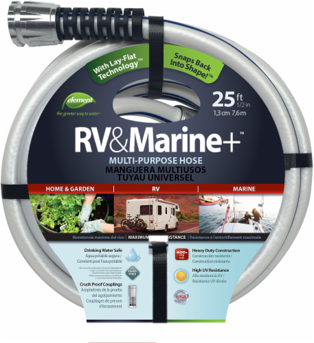 Element Multi-Purpose Water Hose - Pearl Perspective: front