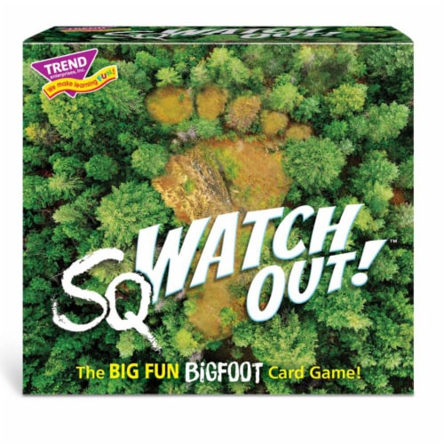 Trend sqWATCH Out! Three Corner Card Game - Mystery - 2 to 4 Players - 1 Each