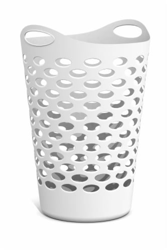 Starplast Flex Hamper - White Perspective: front