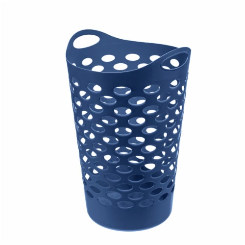 Starplast Marine Blue Flex Hamper Perspective: front