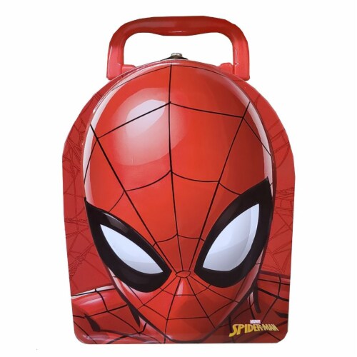 Spiderman shop tin box