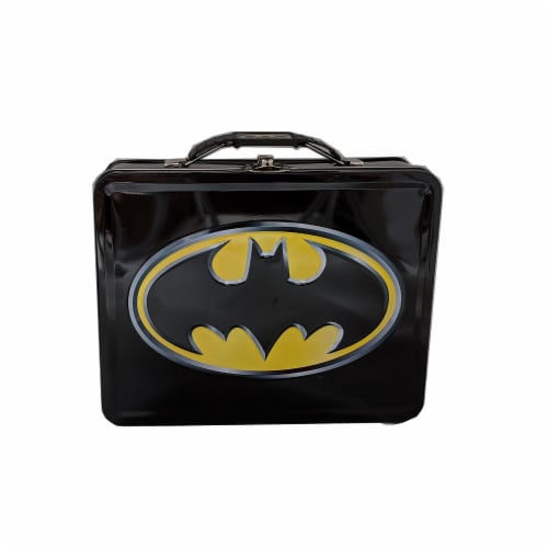 Batman Emblem Metal Tin Lunch Box, 1 Unit - Fry's Food Stores