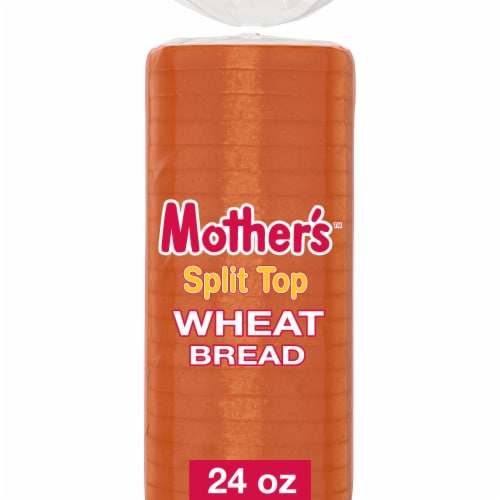 Mother's Split Top Wheat Bread Perspective: front