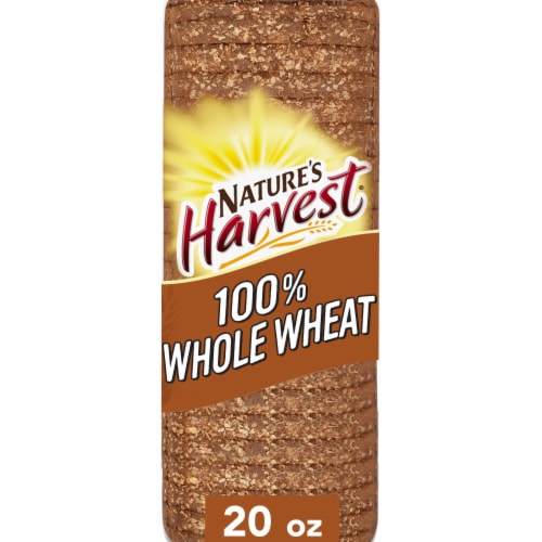 Nature's Harvest Whole Wheat Bread Perspective: front