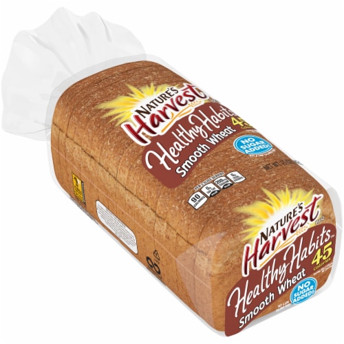 Nature's Harvest® Healthy Habits™ Smooth Wheat Bread Perspective: front