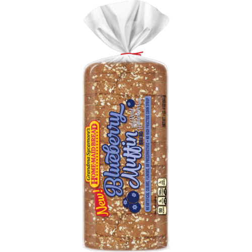 Grandma Sycamore's Blueberry Bread Perspective: front