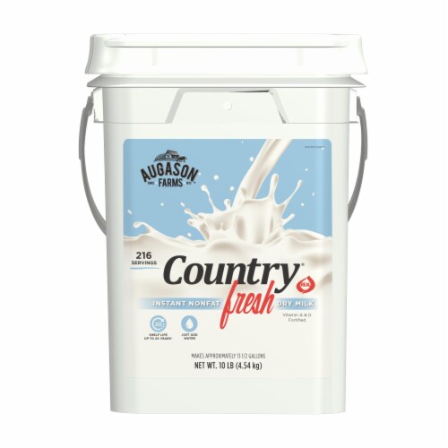 Augason Farms Country Fresh Instant Nonfat Dry Milk Perspective: front