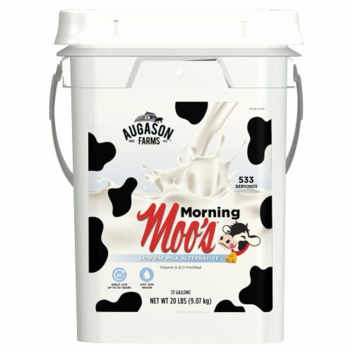 Augason Farms Morning Moo's® Lowfat Milk Alternative Perspective: front
