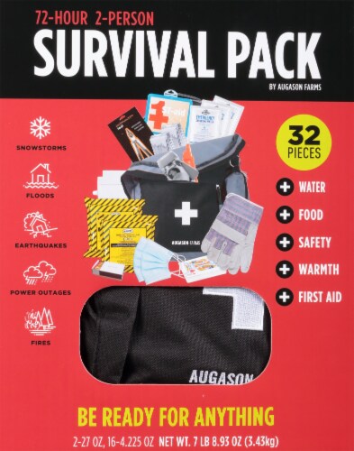 Augason Farms 72-Hour 2-Person Survival Backpack Perspective: front