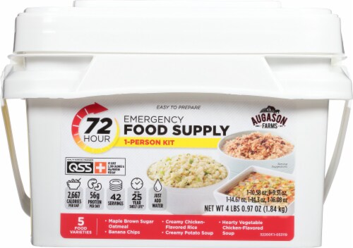 Augason Farms® 72-Hour 1 Person Emergency Food Supply, 4.06 lb - Kroger