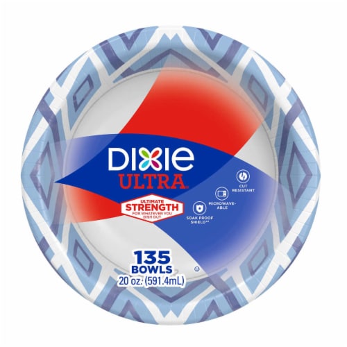 Dixie Ultra 20 oz Paper Bowl, 135-count, 135 pack - Kroger