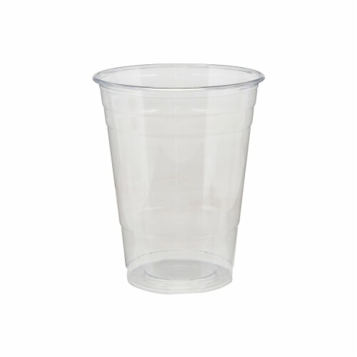 Dixie Disposable Cold Cup,Plastic,16 oz.,PK500 CPET16DX Perspective: front