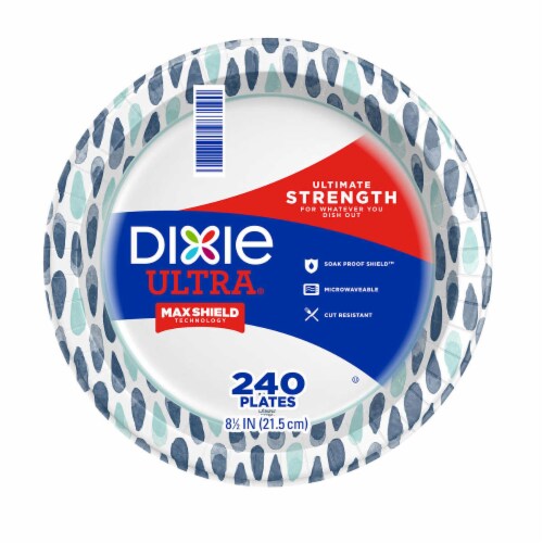 Dixie Ultra Paper Plate, 8.5 (240 Count), 240 count - Smith's Food and Drug