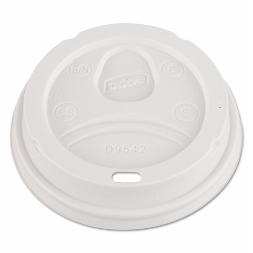Dixie Hot Cup Lid Perspective: front