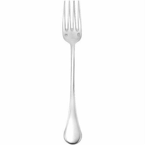 Oneida T030FOYF Puccini Stainless Steel Extra Heavy Weight Oyster & Cocktail Fork Silver Perspective: front