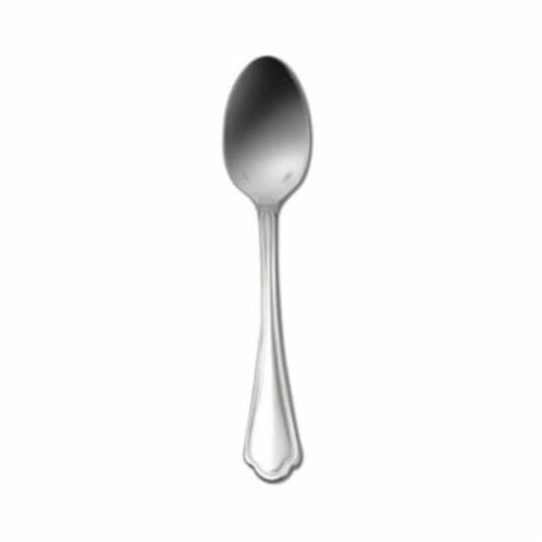 Oneida T314SDEF 7.75 in. Rossini Stainless Steel Oval Bowl Soup & Dessert Spoon Perspective: front