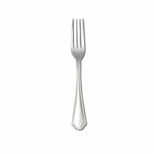 Oneida V314FDEF Rossini Silverplate Salad & Dessert Fork Perspective: front