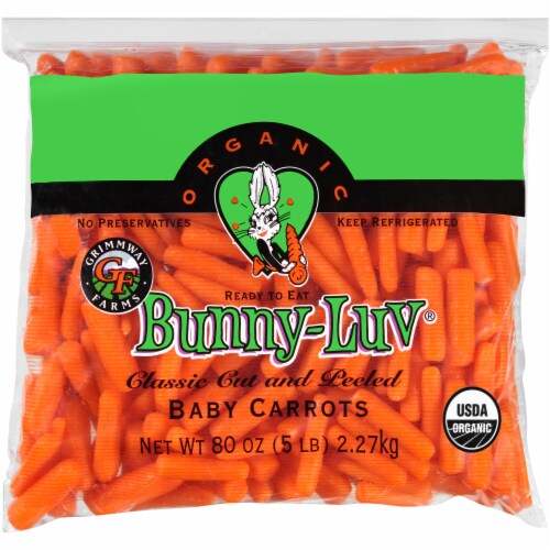 Grimmway Farms Organic Baby Carrots Perspective: front