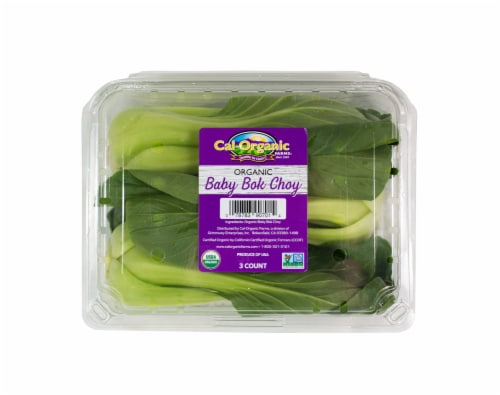Cal-Organic Baby Bok Choy Perspective: front