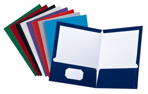 Oxford® 2 Pocket Folder - Assorted Perspective: front