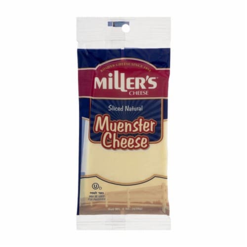 Miller's® Muenster Sliced Cheese Perspective: front