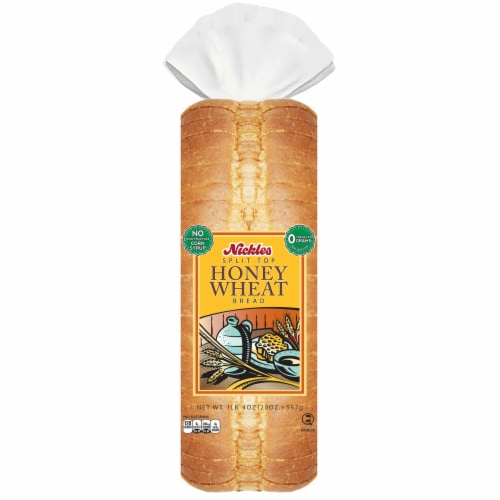 Nickles Split Top Honey Wheat Sliced Bread, 20 oz - Kroger