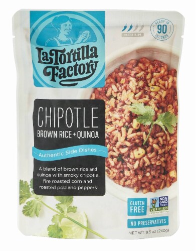 Chipotle Brown Rice & Quinoa Side Dish Perspective: front