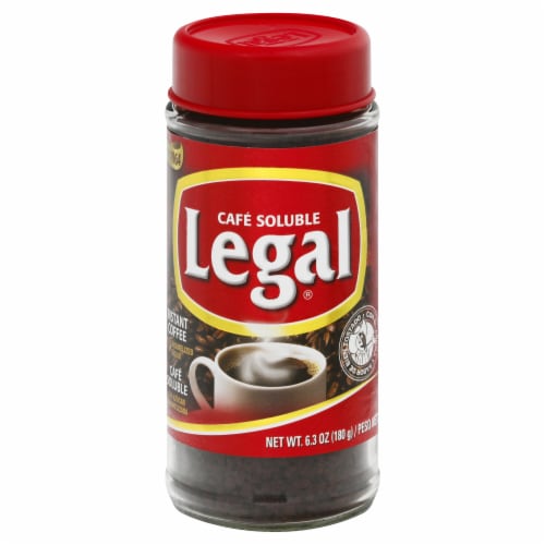 Cafe Legal® Instant Coffee Perspective: front
