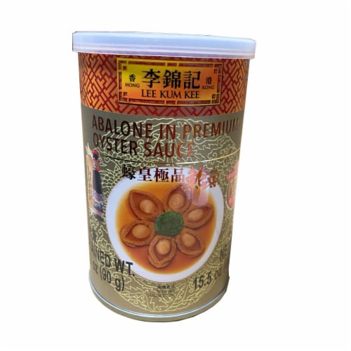 Lee Kum Kee Abalone in Premium Oyster Sauce Perspective: front