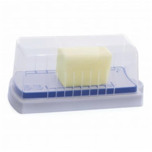 Progressive Clear Plastic Butter Keeper Dish Perspective: front
