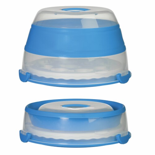 Progressive Collapsible Cupcake Carrier - Teal, 1 ct - Kroger