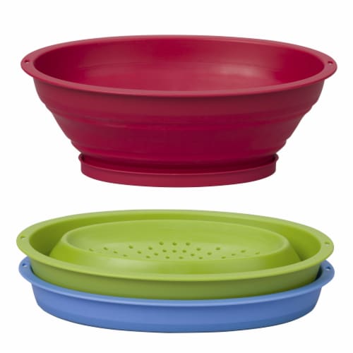 Collapsable Mini Colander Perspective: front