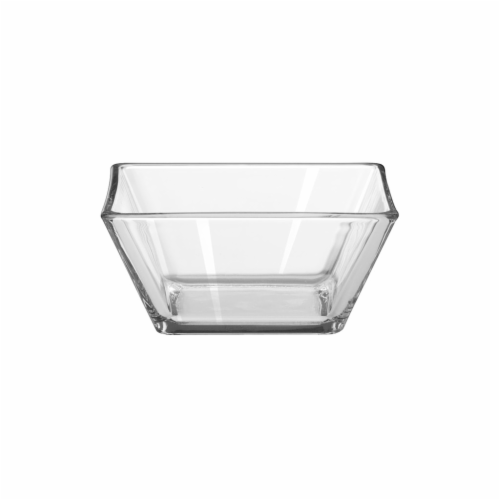 Libbey Tempo Mini Square Bowl - Clear Perspective: front