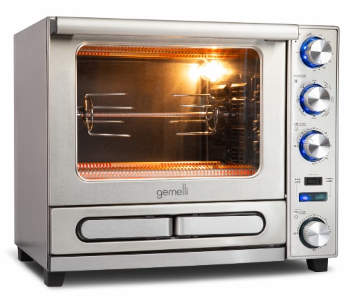 Gemelli Home Oven, Professional Grade Convection Oven with Built-In  Rotisserie, 1 unit - Gerbes Super Markets