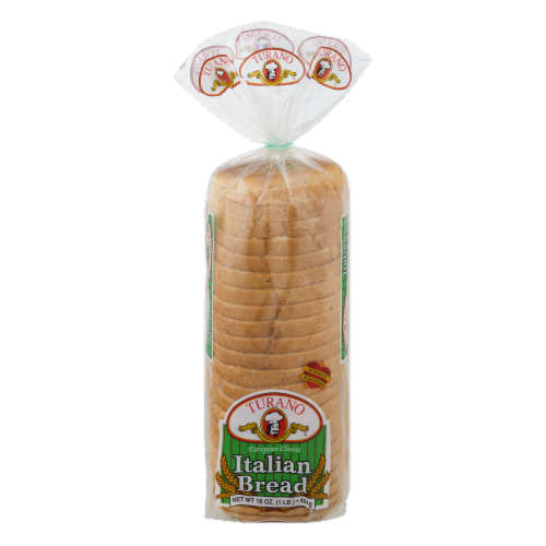 Turano Sliced Italian Bread Perspective: front