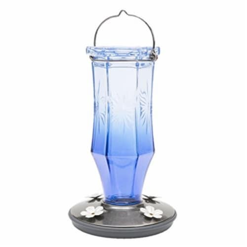 Perky-Pet Sapphire Starburst Vintage Hummingbird Feeder Perspective: front