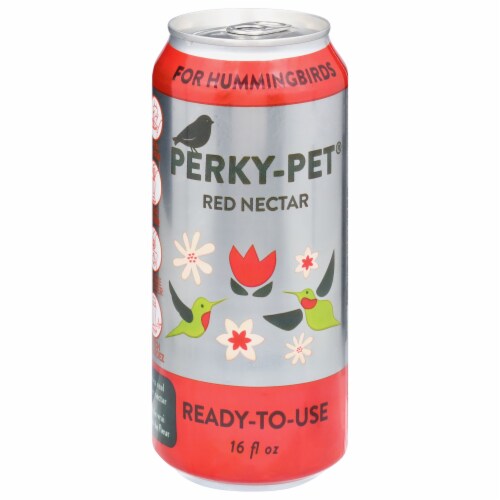 Perky-Pet® For Hummingbirds Ready-To-Use Red Nectar Can Perspective: front